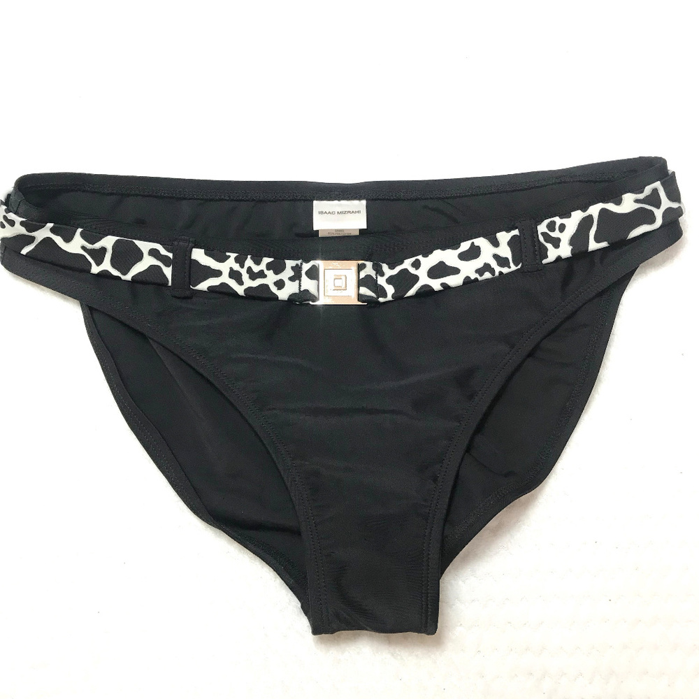 Isaac Mizrahi Belted bikini Logo bottom